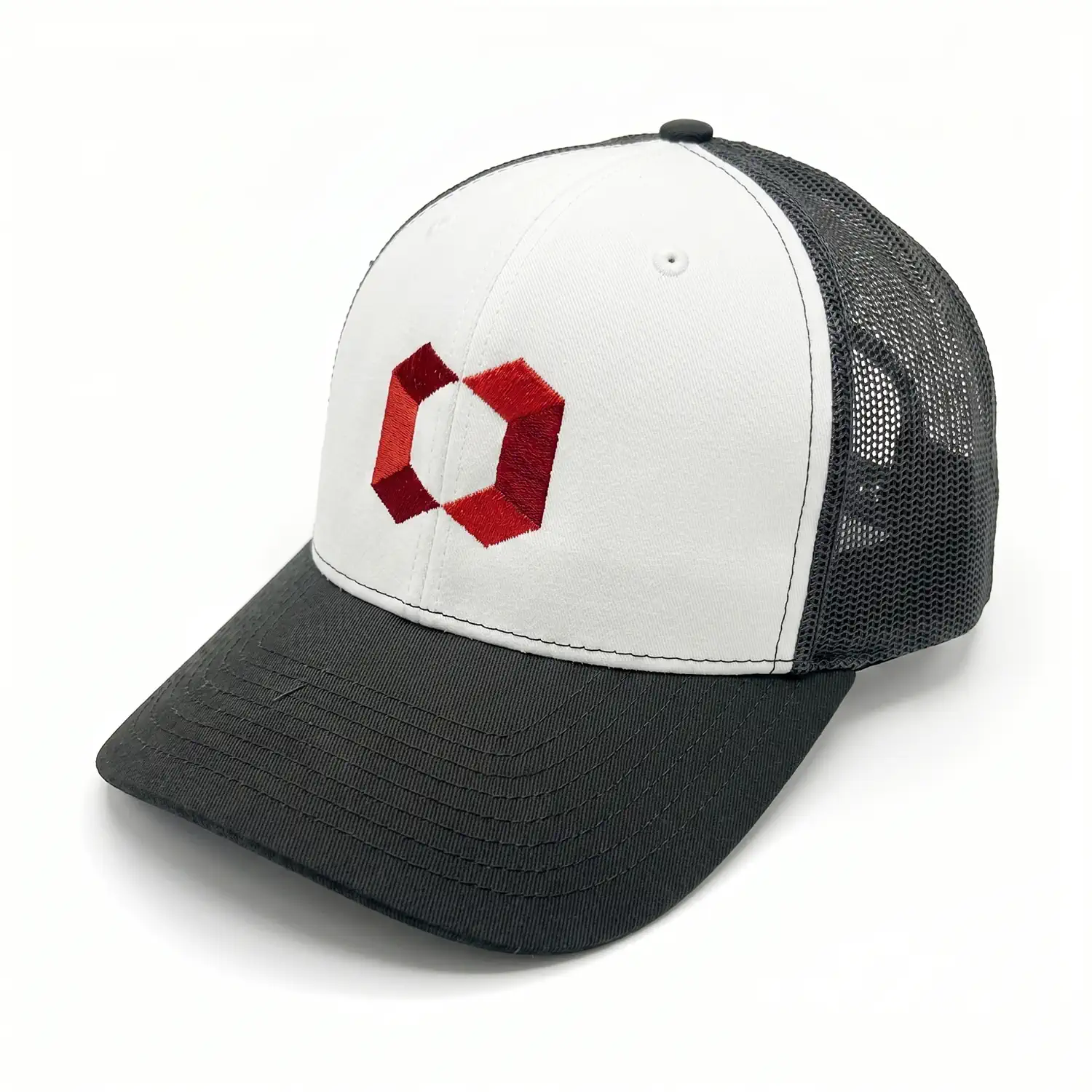 Black/White/Black Mesh Hat | RG