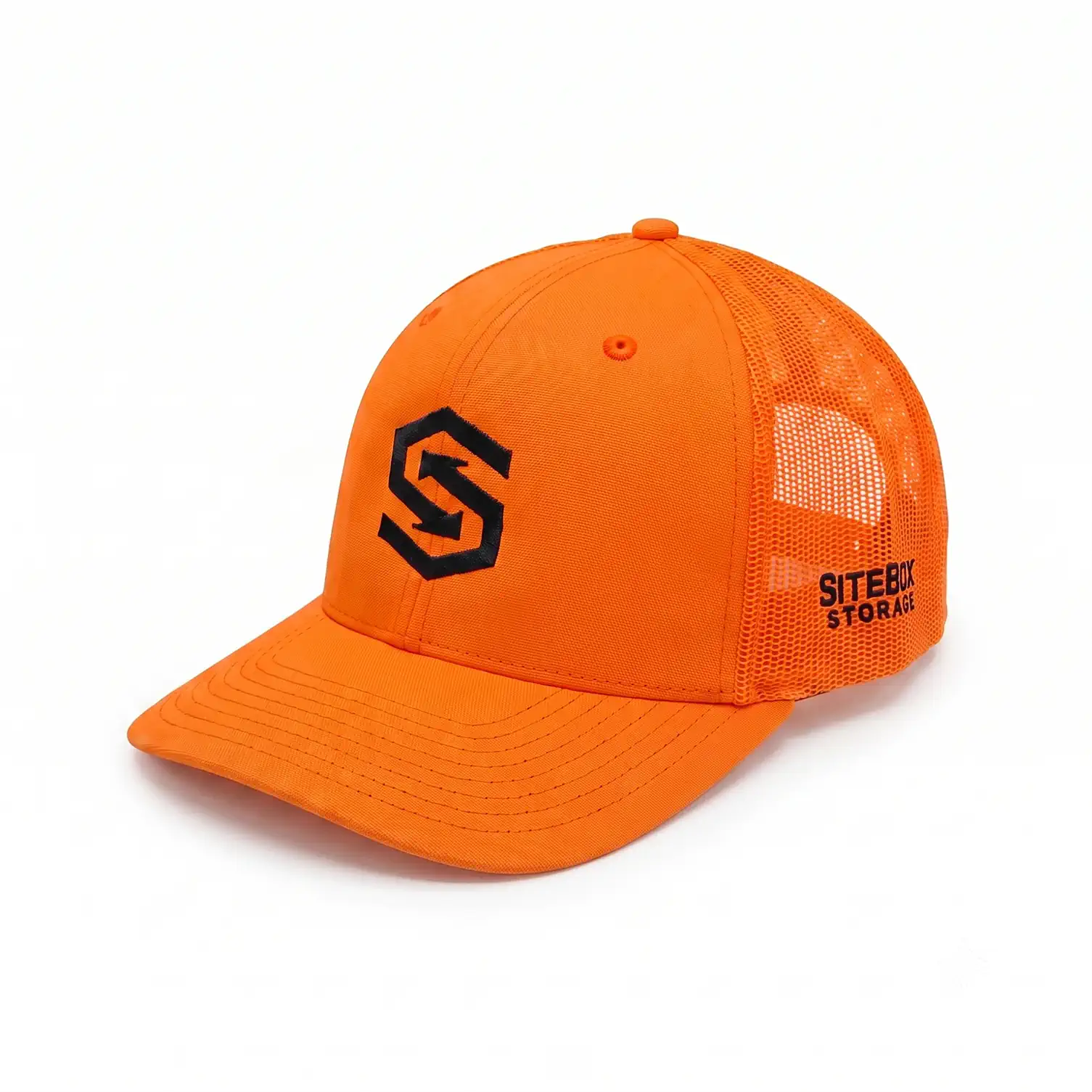 Blaze Orange Mesh Hat | SB
